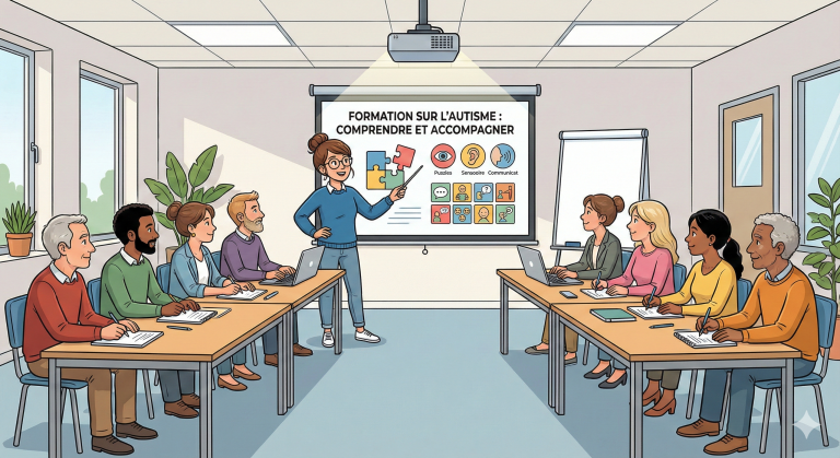 Formation au trouble du spectre de l'autisme, Manon Brassart